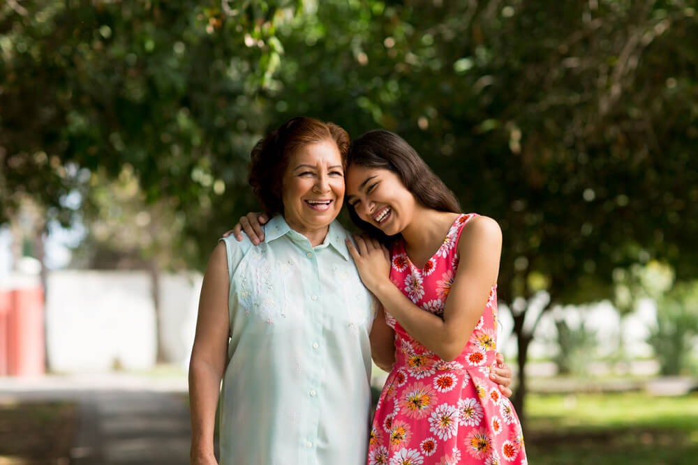 Mother and daughter